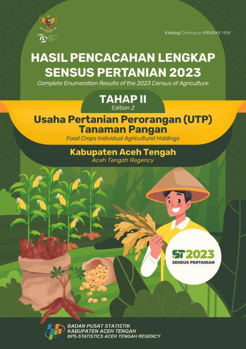 Complete Enumeration Results of the 2023 Census of Agriculture - Edition 2: Food Crops Individual Agricultural Holdings Aceh Tengah Regency