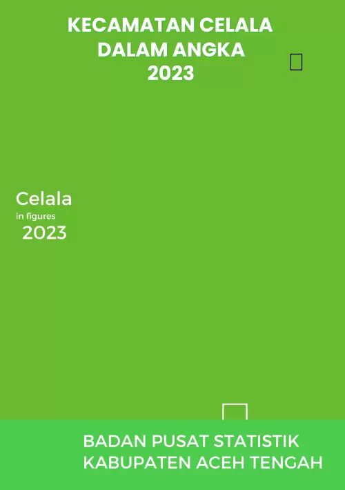 Kecamatan Celala Dalam Angka 2023